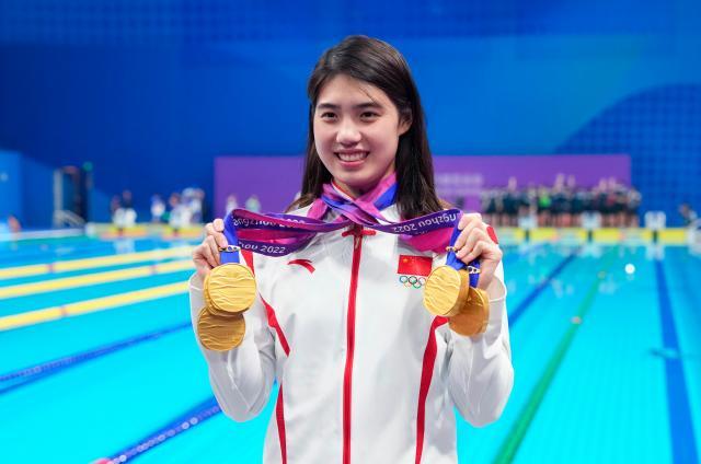 开云-爱游戏-亚运会史上首次！张雨霏覃海洋同时当选亚运会MVP