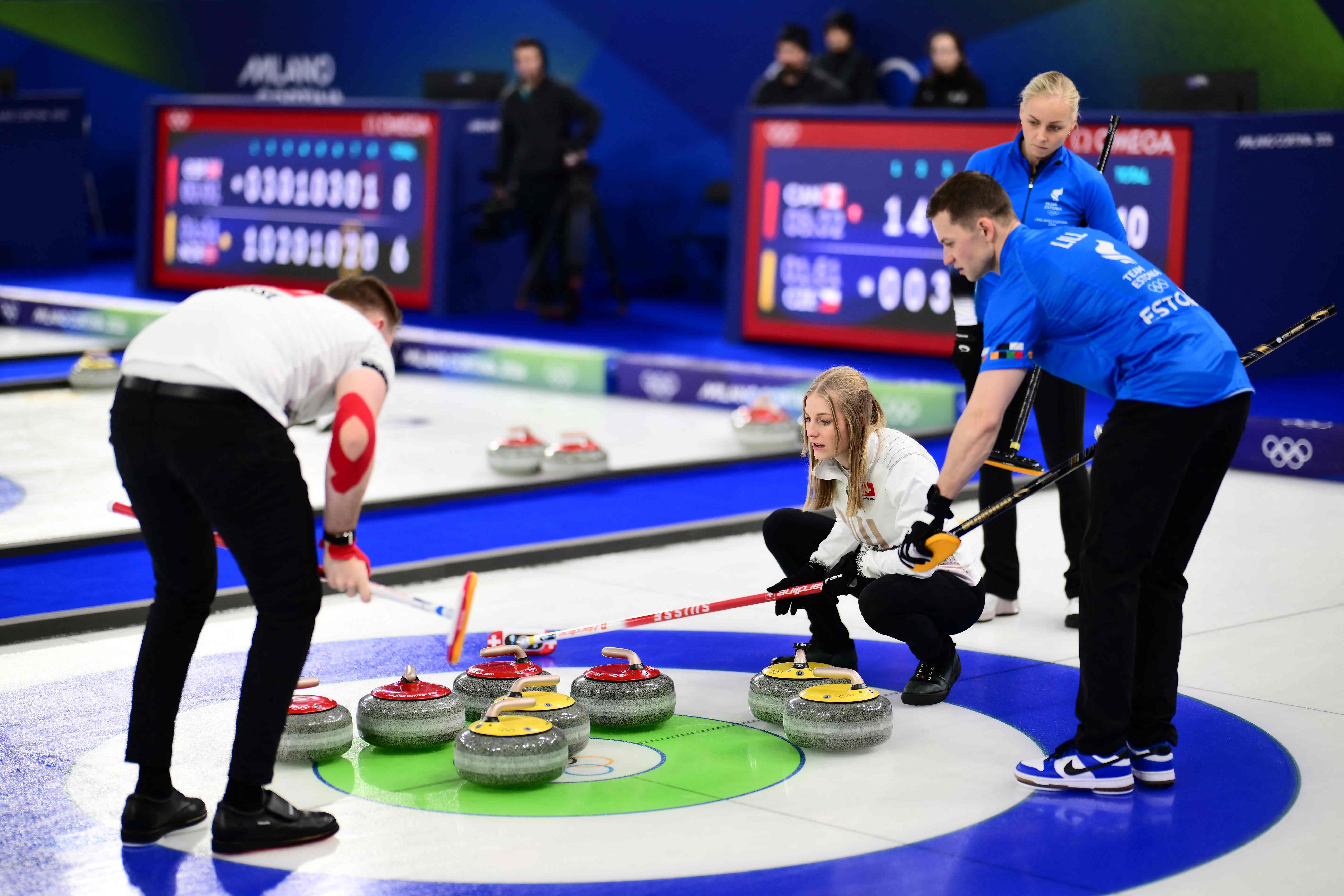 开云体育平台-米兰冬奥赛事揭幕 冰壶混双率先开打