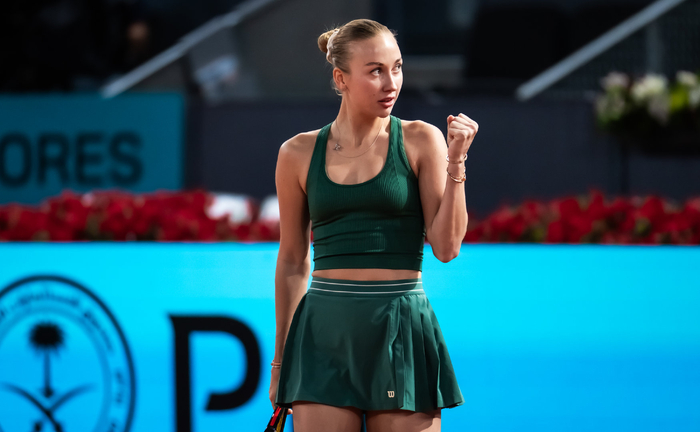 莱巴金娜0比2负波塔波娃无缘马德里八强|WTA|1000赛|WTA1000|普利斯科娃|落败者_新浪体育_新浪新闻